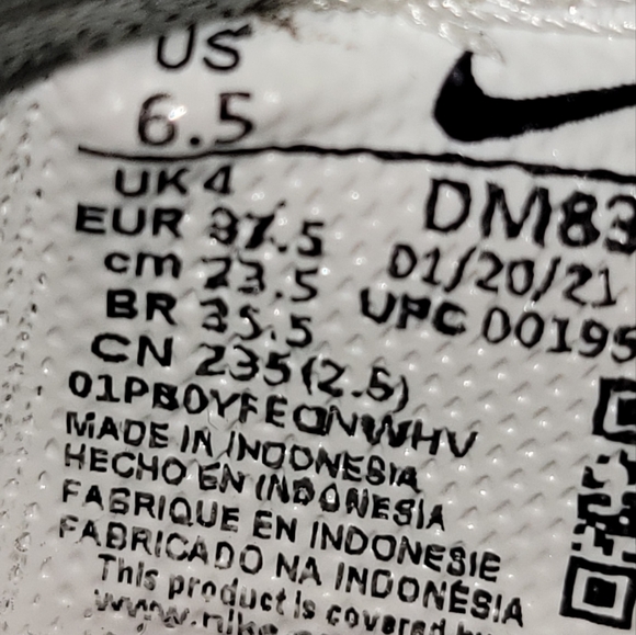 Nike Day Break University Blue Orange Sneakers Women's Size 6.5 - Picture 8 of 9